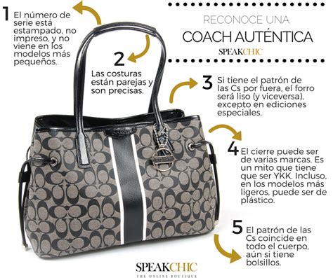 como saber si una bolsa es original coach|coach serie numero original.